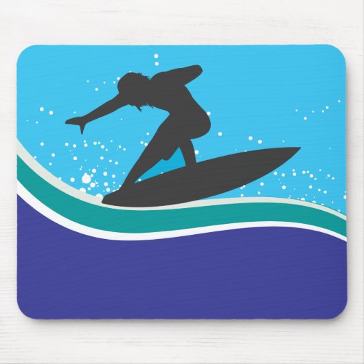 Surfer Mousepad (Vorne)