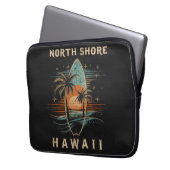Surfer North Shore Hawaii Laptopschutzhülle (Vorderseite Links)