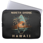 Surfer North Shore Hawaii Laptopschutzhülle (Vorderseite)