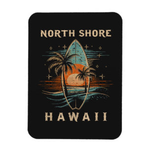 Surfer North Shore Hawaii Magnet