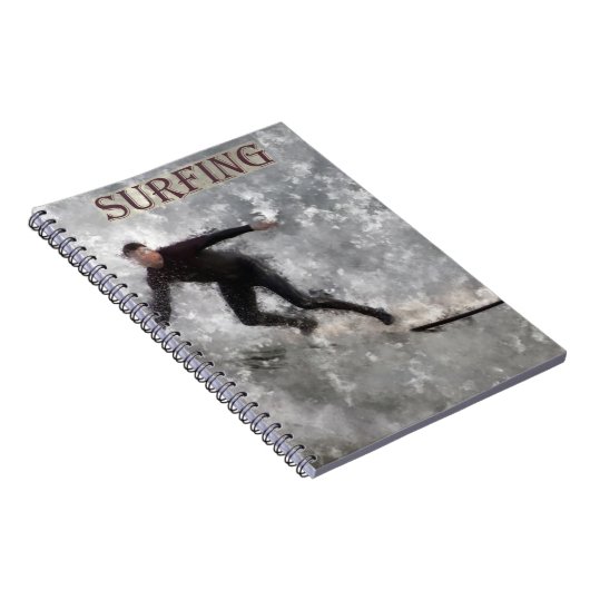 Surfer-Notebook Notizblock (Rechte Seite)