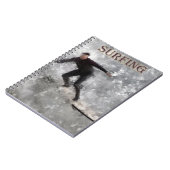 Surfer-Notebook Notizblock (Linke Seite)
