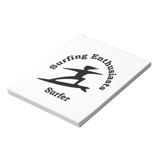 Surfer Notizblock (Rotiert)