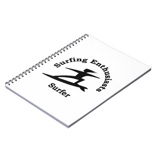 Surfer Notizblock (Linke Seite)