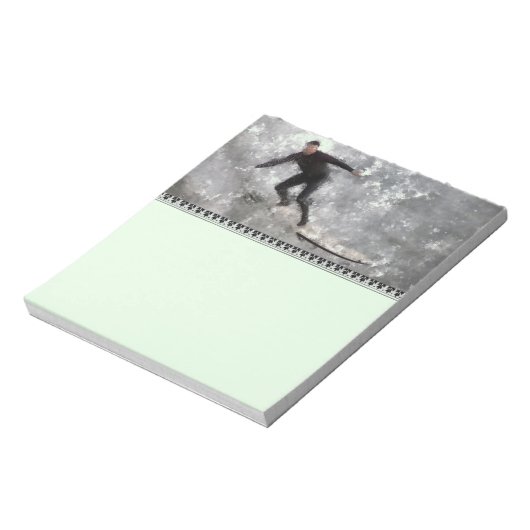 Surfer Notizblock (Rotiert)