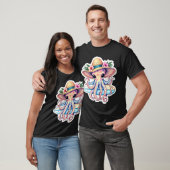 Surfer-Oktopus T-Shirt (Unisex)