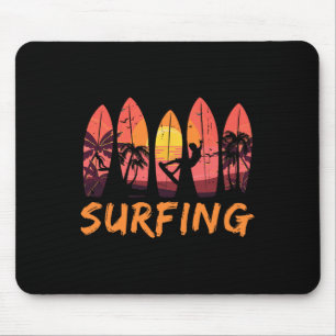 Surfer Ozean Wassersport - Surfboard Wellen Surfen Mousepad