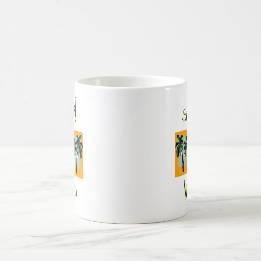 Surfer Parrot Kaffeetasse (Mittel)