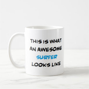 Surfer, phantastisch kaffeetasse