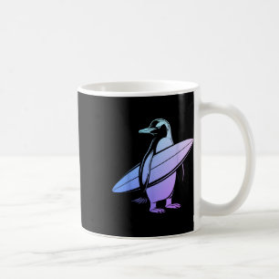 Surfer Pinguin Surfbrett Surfen Lustig Niedlich Su Kaffeetasse