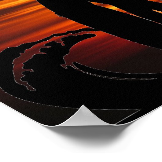 Surfer Poster (Ecke)