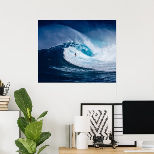 Surfer Poster (Heimbüro)