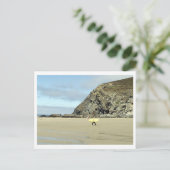 Surfer Postkarte (Stehend Vorderseite)