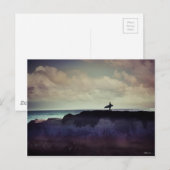 Surfer Postkarte (Vorne/Hinten)