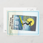 Surfer... Postkarte (Vorne/Hinten)