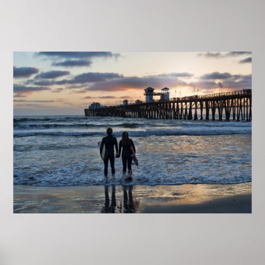 Surfer Romance Poster (Vorne)