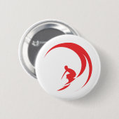 Surfer-Rot Button (Vorne & Hinten)