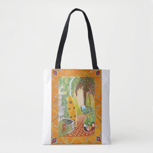 Surfer’s Garden  Tasche (Vorderseite)