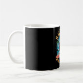 Surfer Saurus T-Rex Dinosaurier Surfen Dino Reiter Kaffeetasse (Links)