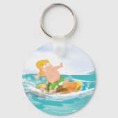 Surfer Schlüsselanhänger (Vorderseite)