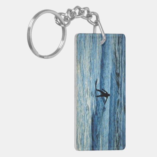 Surfer Schlüsselanhänger (Vorderseite links)