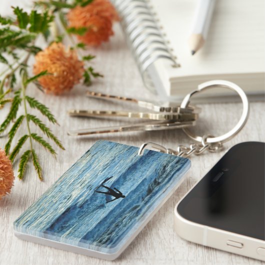 Surfer Schlüsselanhänger (Vorderseite rechts)