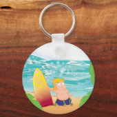 Surfer Schlüsselanhänger (Vorderseite)