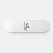 Surfer-Schneemann Skateboard (Horizontal)