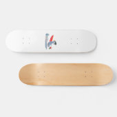Surfer-Schneemann Skateboard (Horizontal)