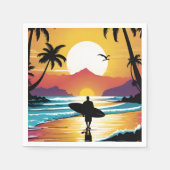 Surfer Serviette (Vorderseite)