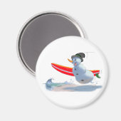 sUrFeR sNoWmAn Magnet (Vorderseite/Rückseite)
