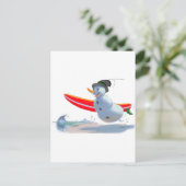 sUrFeR sNoWmAn Postkarte (Stehend Vorderseite)