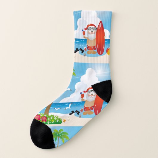 Surfer Socken (Links - Außen)
