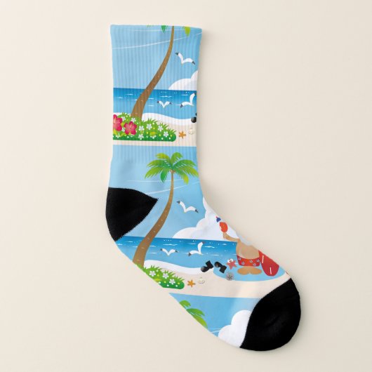 Surfer Socken (Rechts - Außen)