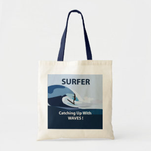 Surfer Strand Surfen Tragetasche