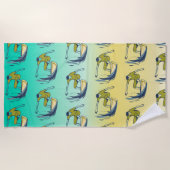 Surfer Strandtuch (Vorderseite)