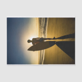 Surfer Sunrise Tissue Paper Seidenpapier