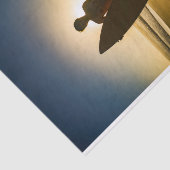 Surfer Sunrise Tissue Paper Seidenpapier (Ausschnitt)