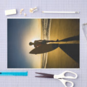 Surfer Sunrise Tissue Paper Seidenpapier (Handwerk)