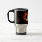 Surfer Sunset individuelle Name Tasse (Links)