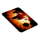 Surfer Sunset-Magnet Magnet (Rechte Seite)