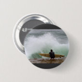 Surfer-Surfen Button (Vorne & Hinten)