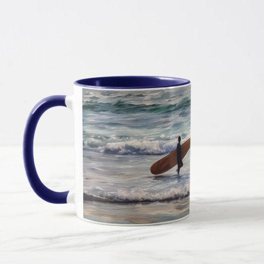 Surfer Surfen Ocean Beach Art Tasse Cup (Links)