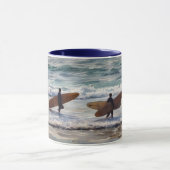 Surfer Surfen Ocean Beach Art Tasse Cup (Zentrum)