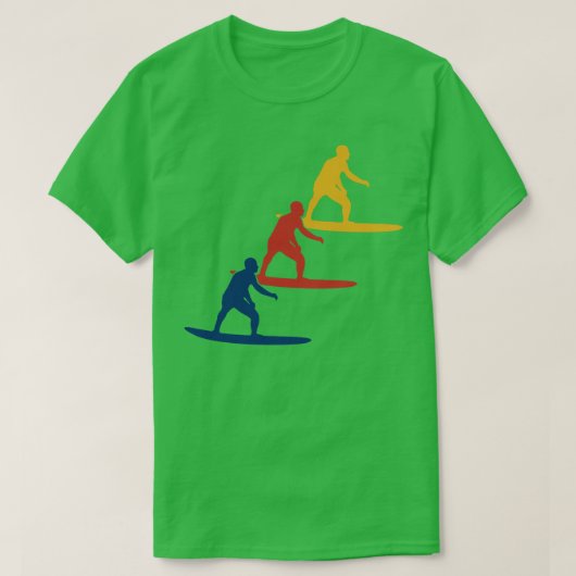 Surfer T-Shirt (Design vorne)