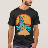 Surfer-T-Shirt T-Shirt (Vorderseite)