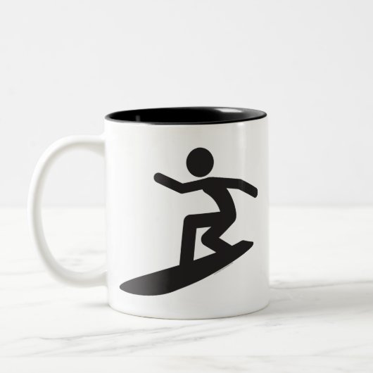 Surfer-t Zweifarbige Tasse (Links)