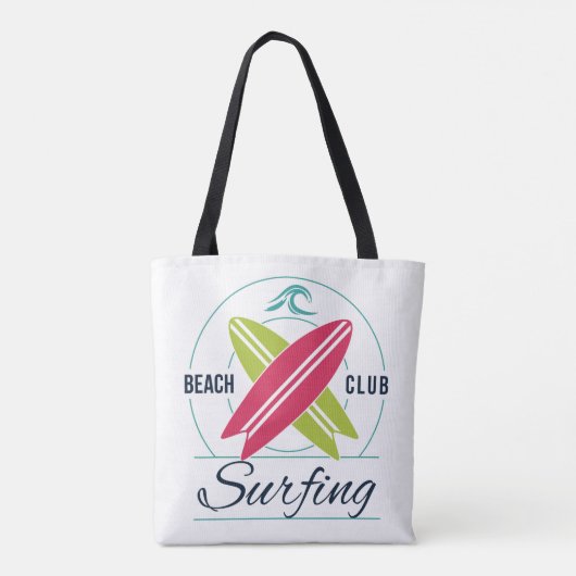 Surfer-Taschen Tasche (Rückseite)