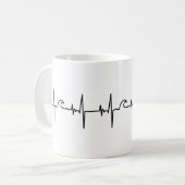 Surfer Tasse heartline (Vorderseite Links)