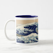 Surfer-Tasse Zweifarbige Tasse (Links)